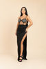 Imagen de Maxi Dress Blusa Trasparente, Brillo Copas (Exclusivo Página)