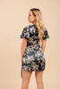 Imagen de Vestido Satin Print Floral, Cruzado                                 (Exclusivo Pagina)
