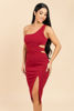 Imagen de Vestido One Shoulder Lapiz                              (Exclusivo Pagina)