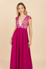 Imagen de Maxi Dress Blusa Encaje, Trasparencia (Exclusivo Página)