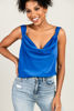 Imagen de Blusa Cuello Bobo Satin   (Exclusiva Pagina)