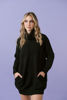 Imagen de Vestido Sweater Cuello Alto Bolsillos                                                       (Exclusivo Pagina)