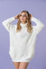 Imagen de Vestido Sweater Cuello Alto Bolsillos                                                       (Exclusivo Pagina)