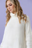 Imagen de Vestido Sweater Cuello Alto Bolsillos                                                       (Exclusivo Pagina)