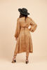 Imagen de Vestido Satin Animal Print Manga Larga                                           (Exclusivo Pagina)