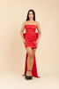 Imagen de Vestido Straple Corto Lazo                                                                              (Exclusivo Pagina)