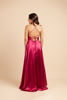 Imagen de Vestido Satín Espalda Descubierta (Exclusivo Página)
