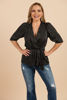Imagen de Blusa Cuello V Lunares       (Exclusiva Pagina)