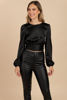 Imagen de Crop Top Satin Abierta Espalda                                             (Exclusivo Pagina)
