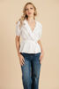 Imagen de Blusa Cruzada Vuelo Poplin    (Exclusiva Pagina)