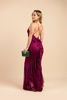 Imagen de Ruffle Back Glitter Maxi Dress                                                        (Exclusivo Pagina)