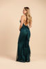 Imagen de Ruffle Back Glitter Maxi Dress                                                        (Exclusivo Pagina)