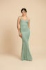 Imagen de Ruffle Back Glitter Maxi Dress (Exclusivo Página)