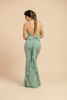 Imagen de Ruffle Back Glitter Maxi Dress (Exclusivo Página)