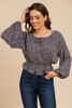 Imagen de Blusa Manga Larga Print Florecitas    (Exclusiva Pagina)