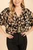 Imagen de Blusa Animal Print Cuello V     (Exclusiva Pagina)