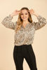 Imagen de Blusa Manga larga Animal Print          (Exclusiva Pagina)