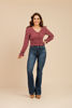 Imagen de Blusa Print Florecitas Manga Larga Rayon       (Exclusiva pagina)