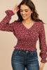 Imagen de Blusa Print Florecitas Manga Larga Rayon       (Exclusiva pagina)
