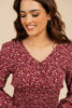 Imagen de Blusa Print Florecitas Manga Larga Rayon       (Exclusiva pagina)