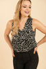 Imagen de Blusa Cuello Animal Print        (Exclusiva Pagina)