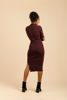 Imagen de Vestido Cuello Alto Tejido