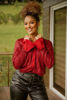 Imagen de Blusa Camisera M Larga Lentejuelas        (Exclusiva Pagina)
