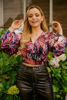 Imagen de Blusa Cruzada Estampada Tropical