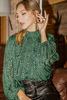 Imagen de Blusa Animal Print Cuello Alto    ( Exclusivo pagina )
