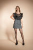 Imagen de Blusa Organza, Manga Vuelo   (Exclusiva Pagina)