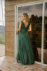 Imagen de Maxi Dress Brillo  Cuello V Profundo