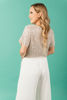 Imagen de Blusa Lentejuelas Cuello Redondo