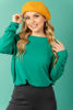 Imagen de Blusa Sweater Cuello Bote      (Exclusiva Pagina)