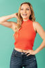 Imagen de Crop Top Cuello Alto