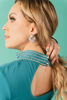 Imagen de Blusa Cuello Alto Abalorios      Exclusiva Pagina)