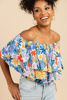 Imagen de Blusa Print Floral Off Shoulder                        (Exclusiva Pagina)