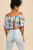 Imagen de Blusa Print Floral Off Shoulder                        (Exclusiva Pagina)