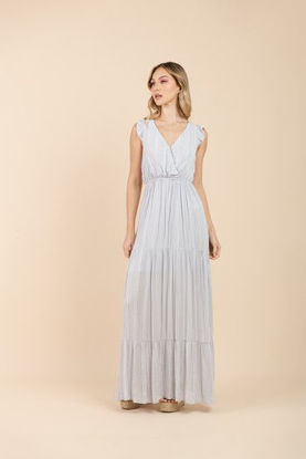 Imagen de Maxi Dress Verano Cuello V                                                (Exclusivo Pagina)