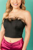 Imagen de Crop Top Detalle Plumas        (Exclusivo Pagina)