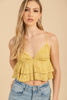 Imagen de Crop Top Vuelos Tirantes      (Exclusiva pagina)