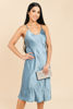 Imagen de Vestido Tirante Satin Solido                                                   (Exclusivo Pagina)