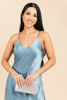 Imagen de Vestido Tirante Satin Solido                                                   (Exclusivo Pagina)