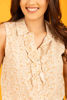 Imagen de Blusa Camisera Sin Mangas Vuelo Frente       (Exclusiva Pagina)