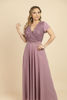 Imagen de Maxi Dress Blusa Croche Cuello V