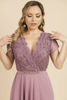 Imagen de Maxi Dress Blusa Croche Cuello V