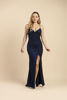 Imagen de Maxi Dress Brillo Abierto Espalda          (Doble Forro)