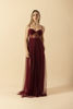 Imagen de Maxi Dress Tull Blusa Estilo Corse        (Exclusivo Pagina)