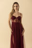 Imagen de Maxi Dress Tull Blusa Estilo Corse        (Exclusivo Pagina)