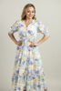 Imagen de Vestido Estampado Cuello V