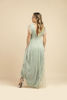Imagen de Maxi Dress Tull Brillo Cuello V Profundo